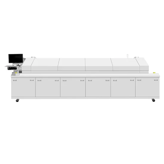 8 Heating Zones Hot Air Reflow Oven for PCB Soldering